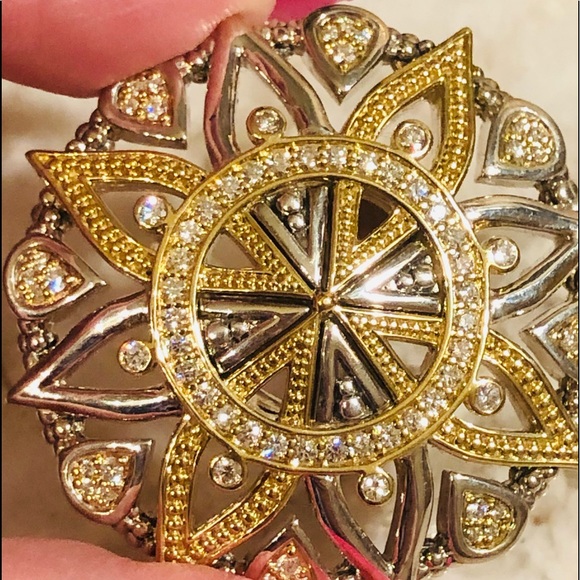 LAGOS Diamond 18k sterling silver ring - Picture 8 of 8